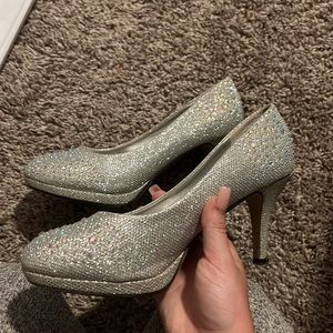 Rhinestone heels